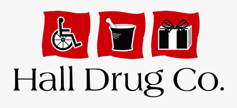 Hall Drug, Transparent Clipart
