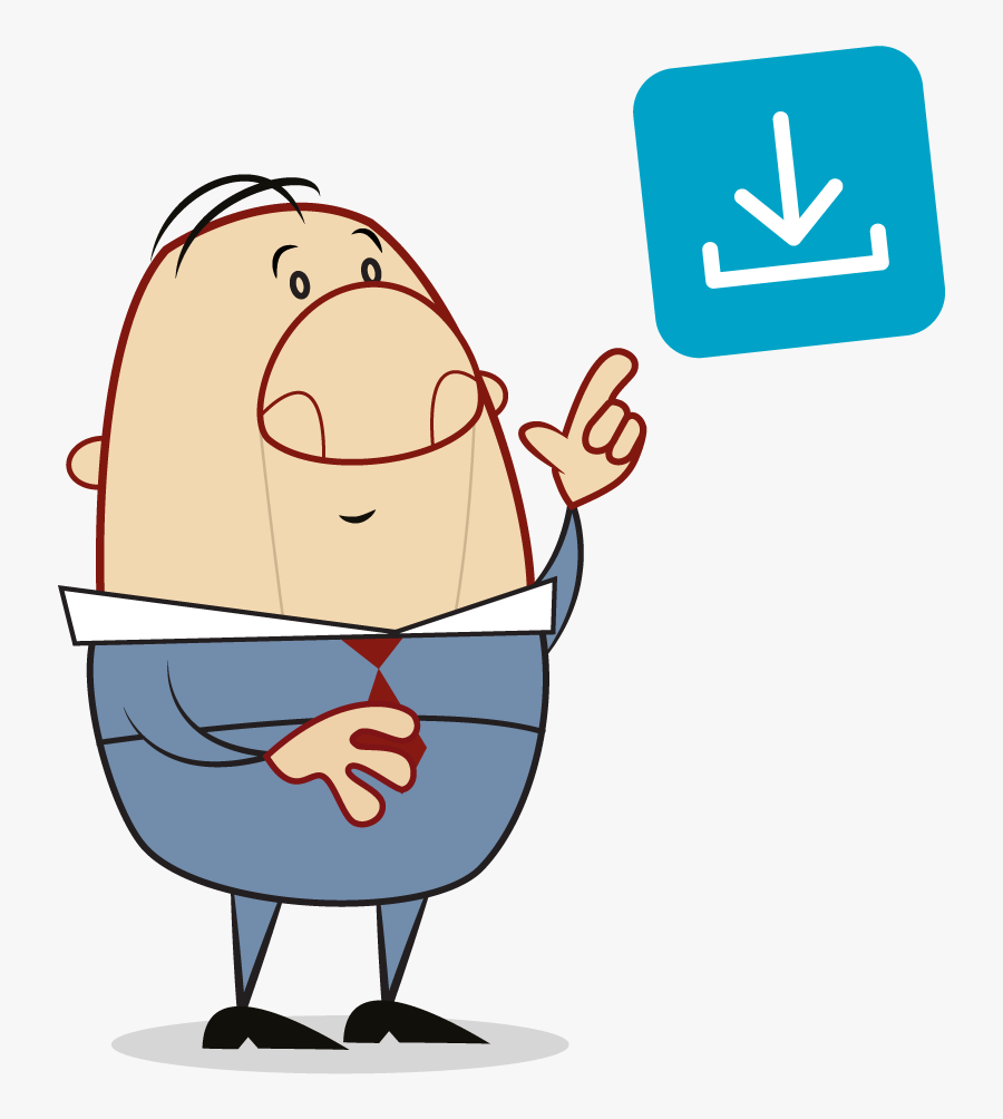 Download Bobs Business Brochure - Cartoon, Transparent Clipart