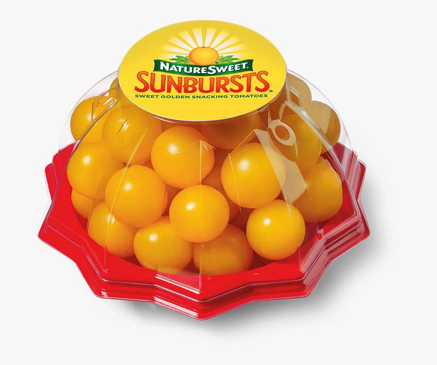 Clip Art Sunbursts Tomatoes Naturesweet Oz - Naturesweet Sunbursts, Transparent Clipart