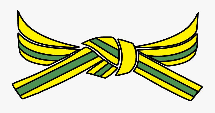 Karate Belt Drawing, Transparent Clipart