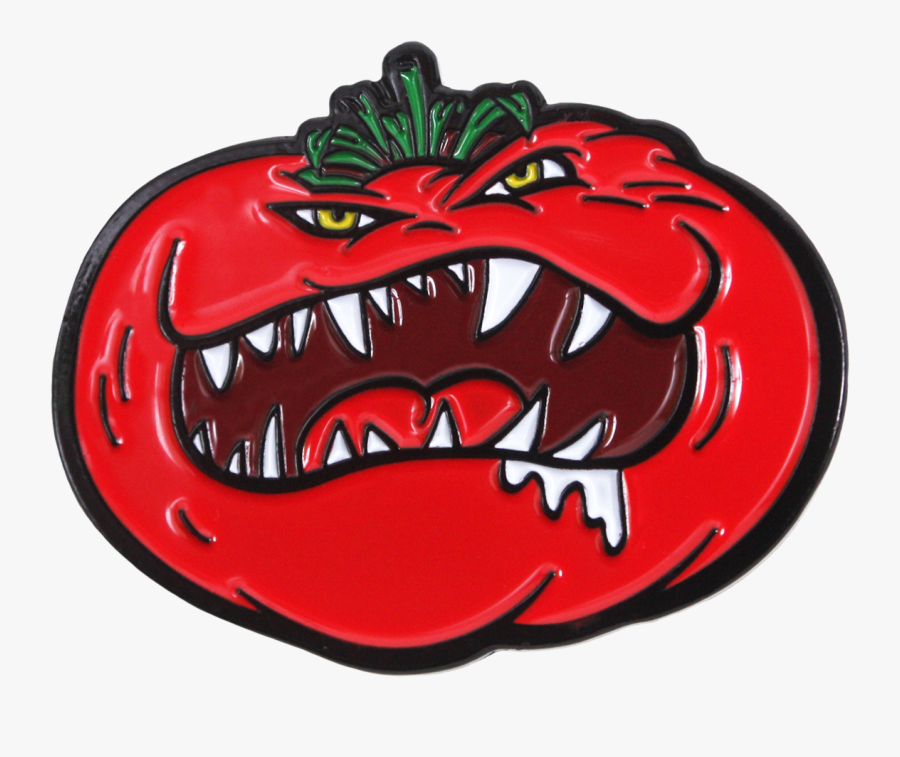 Killer Tomatoes® Enamel Pin With Lanyard "
 Class= - Illustration, Transparent Clipart