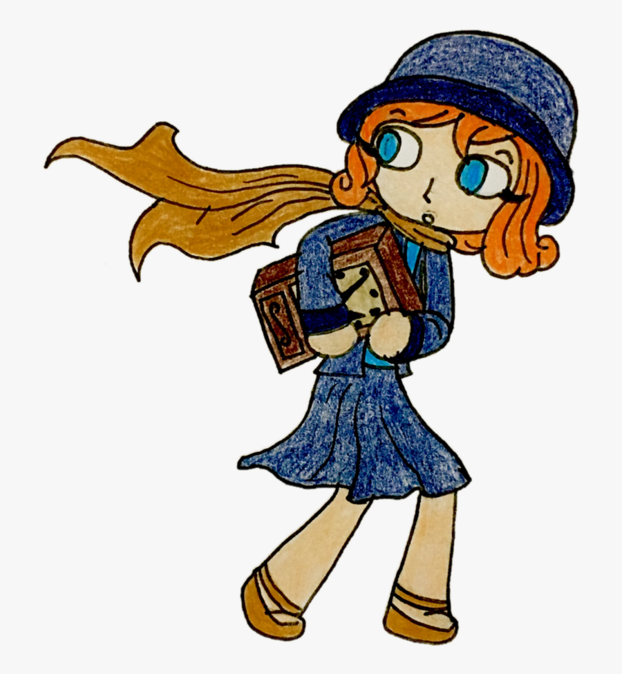 Chibi Nancy Drew By Blackbeltkitten009 Clipart , Png - Cartoon, Transparent Clipart