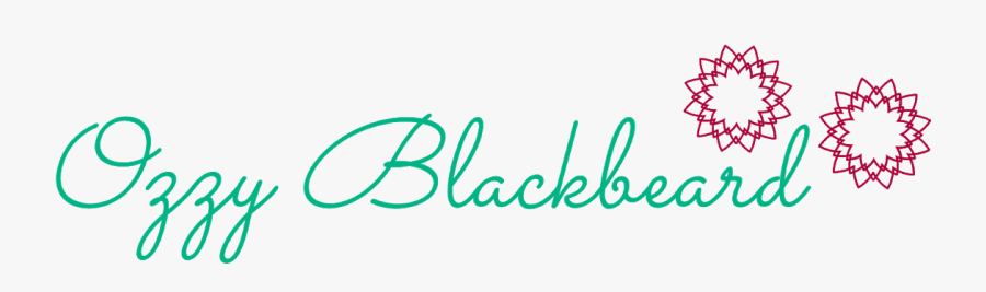 Ozzy Blackbeard - Line Art, Transparent Clipart