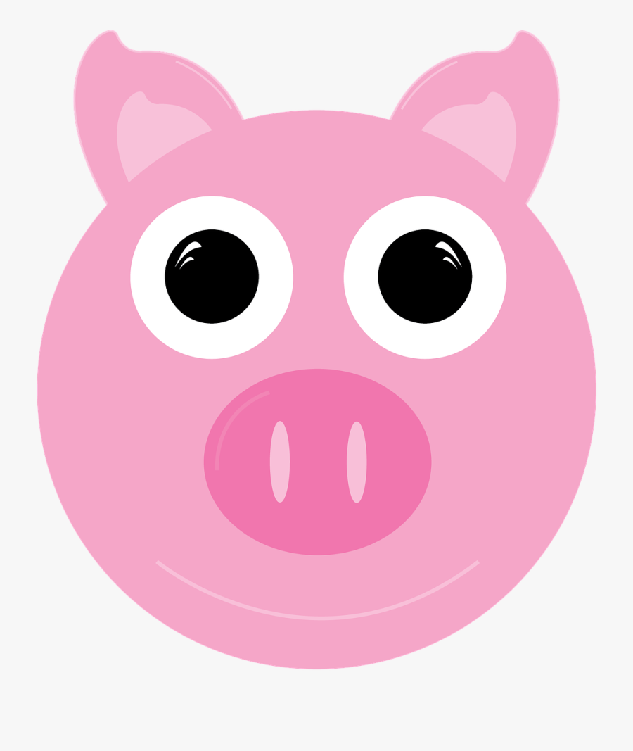 Pig Animal Pork Free Picture - Cartoon, Transparent Clipart