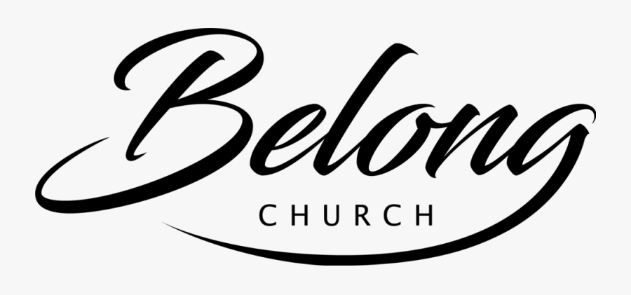 Logo For Belong Church, Transparent Clipart
