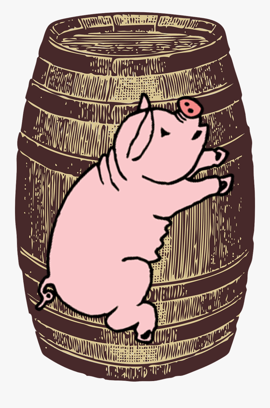 Pork Barrel Spending - Barrel Clip Art, Transparent Clipart