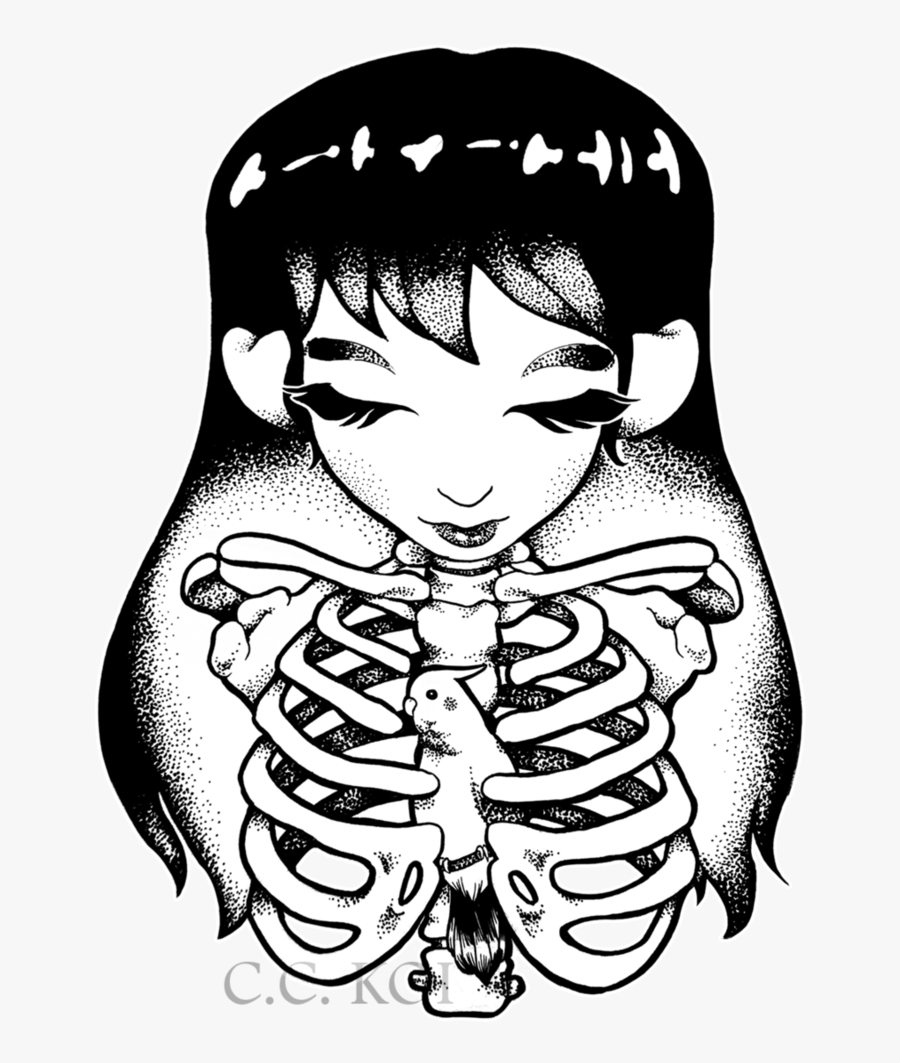 Girl By Toxicoxygen On - Illustration, Transparent Clipart