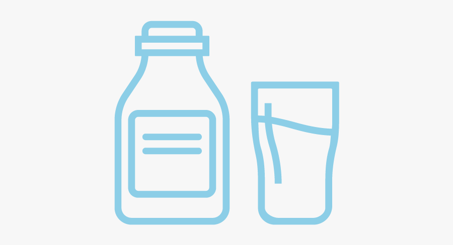 Milk - Plastic Bottle, Transparent Clipart