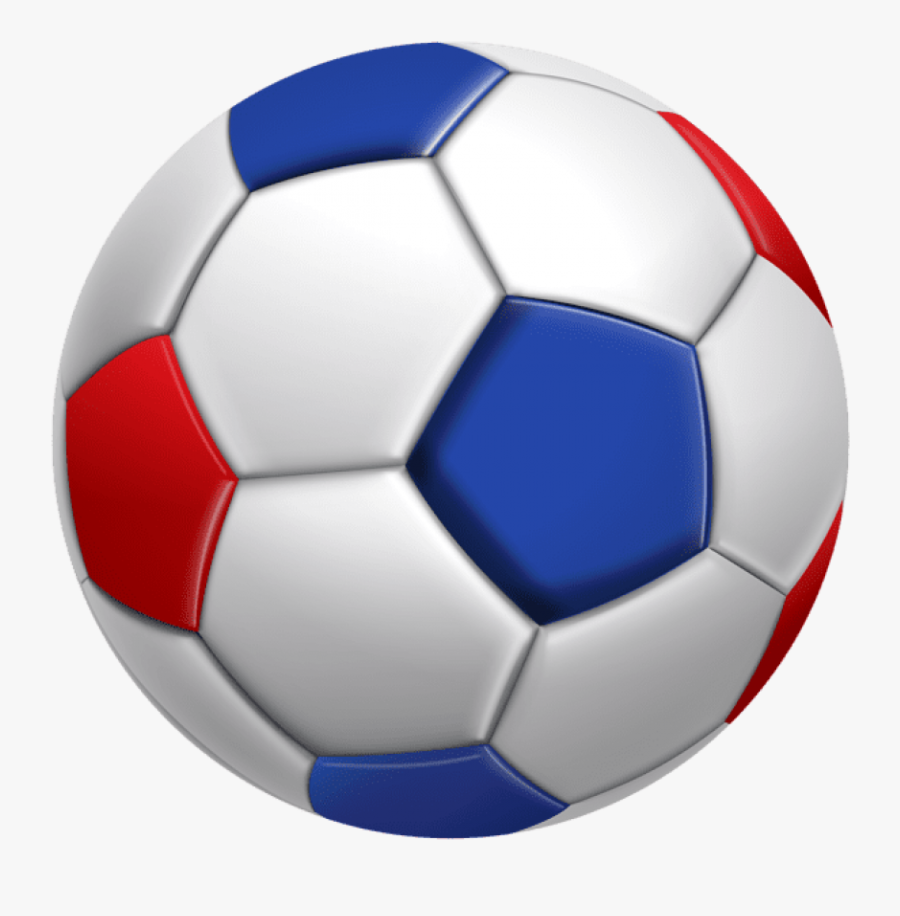Blue Soccer Ball Png, Transparent Clipart