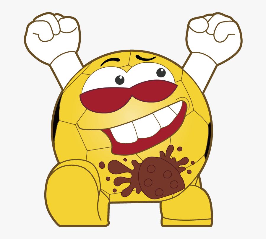 Dirty Soccer Ball Smashers - Cartoon, Transparent Clipart