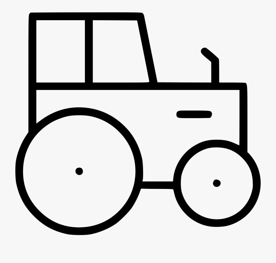 Tractor, Transparent Clipart