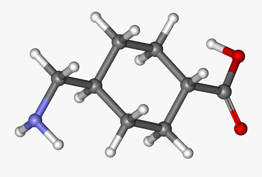 Tranexamic Acid Ball And Stick - Tranexamic Png, Transparent Clipart