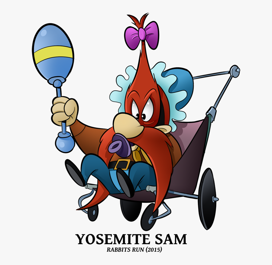 Marching Clipart Spring Rabbit - Baby Looney Tunes Yosemite Sam, Transparent Clipart