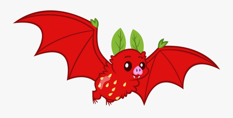 Bats Vector Cartoon - Mlp Fruit Bat, Transparent Clipart