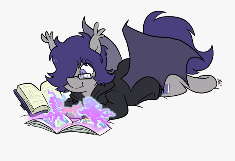Egophiliac, Bat Pony, Book, Clothes, Comic Book, Cute, - Cartoon, Transparent Clipart