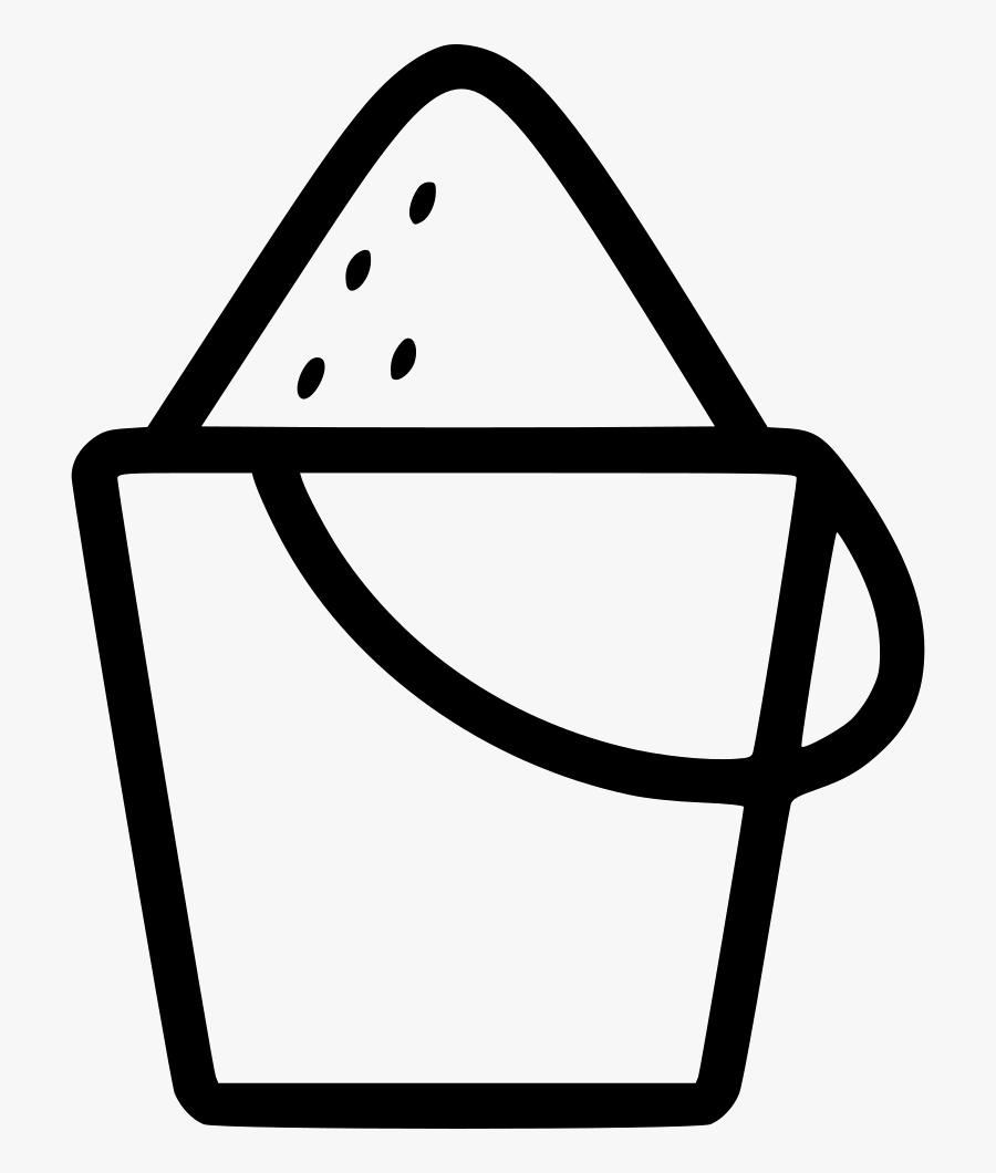 Sand Bucket, Transparent Clipart