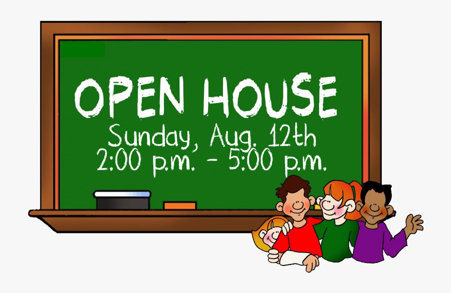 School Open House Clipart, Transparent Clipart