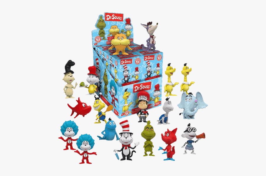 Dr Seuss Funko Mystery Minis, Transparent Clipart