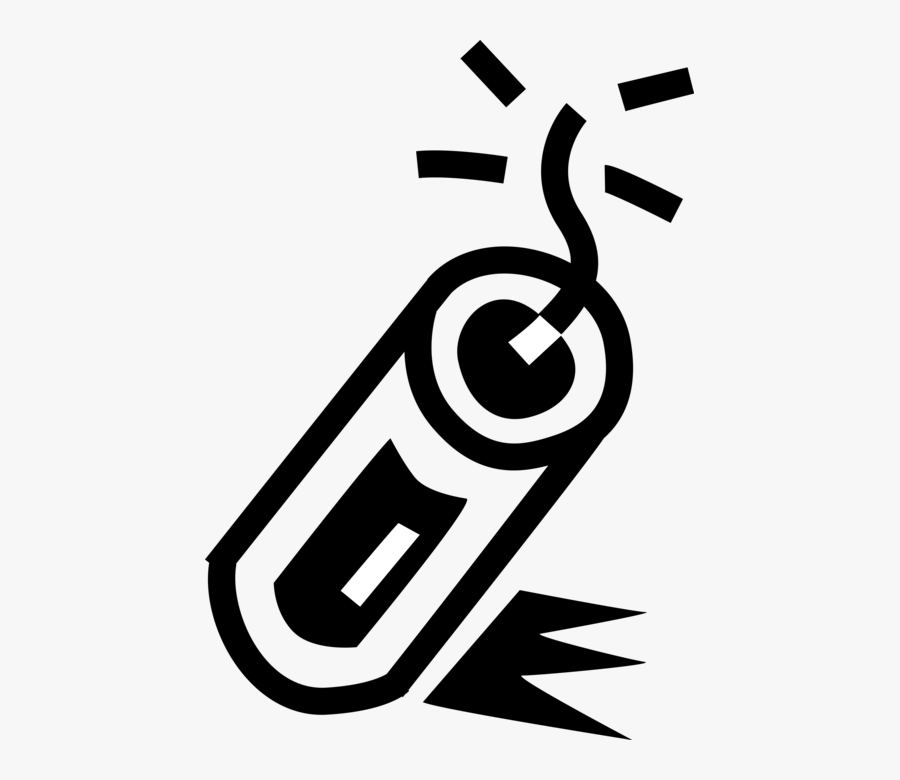 Transparent Bomb Fuse Png - Illustration, Transparent Clipart