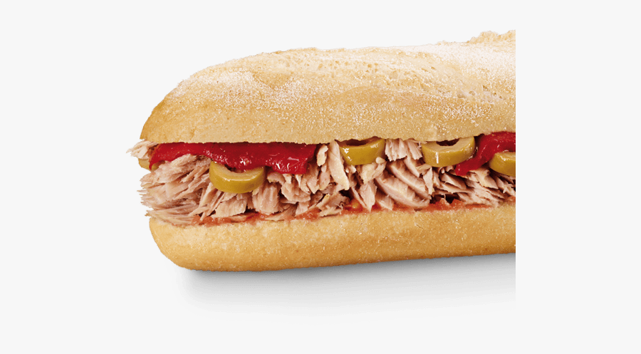 Clip Art Recetas Para Prepararte - Bocadillo Atun Con Pimientos, Transparent Clipart