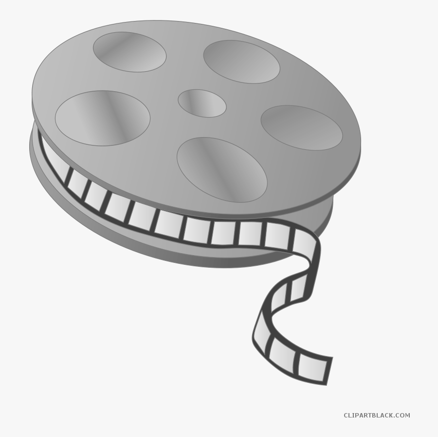 Movie Reel Tools Free Black White Clipart Images Clipartblack - Roll Of Film Clipart, Transparent Clipart