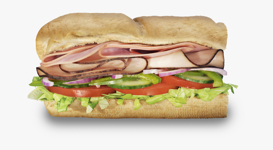 Ham Submarine Sandwich Bacon Melt Sandwich Subway - Subway Sandwich Png, Transparent Clipart