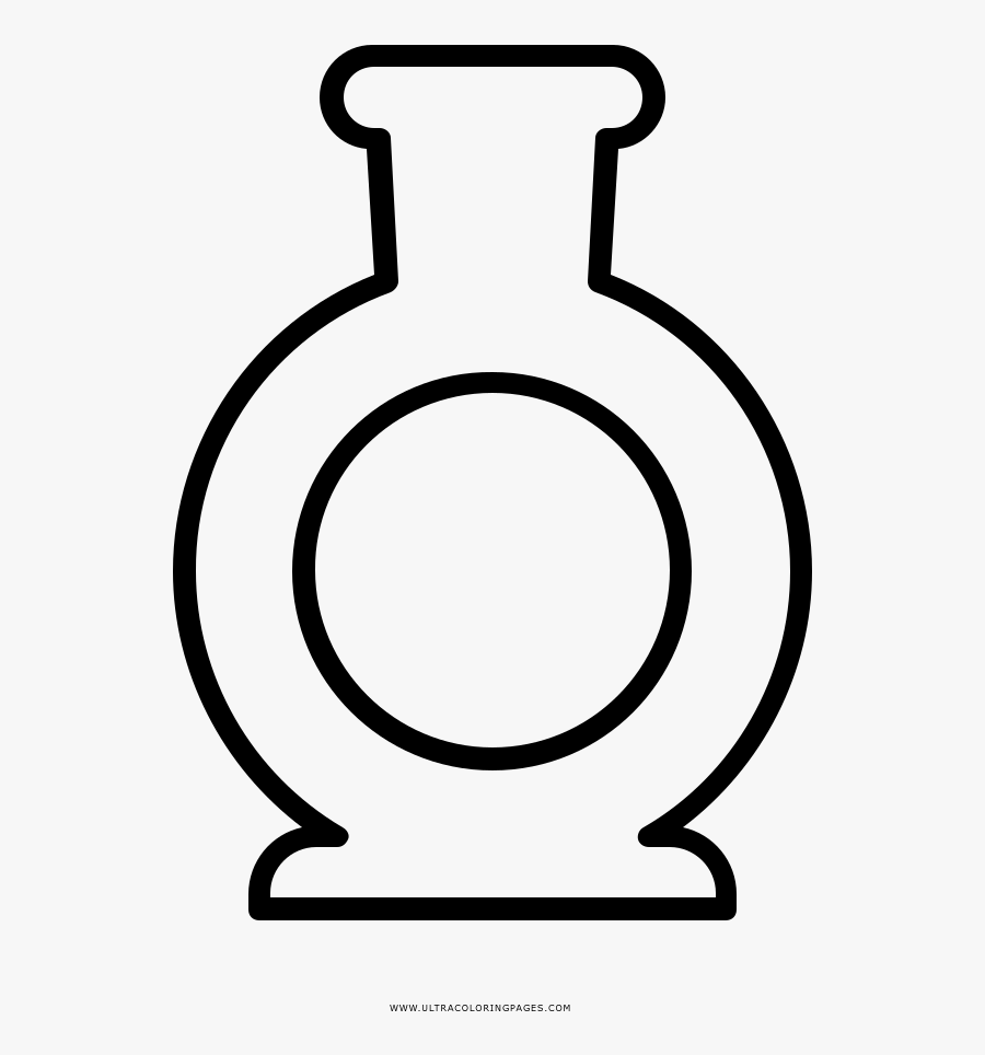 Ceramics Coloring Page - Circle, Transparent Clipart