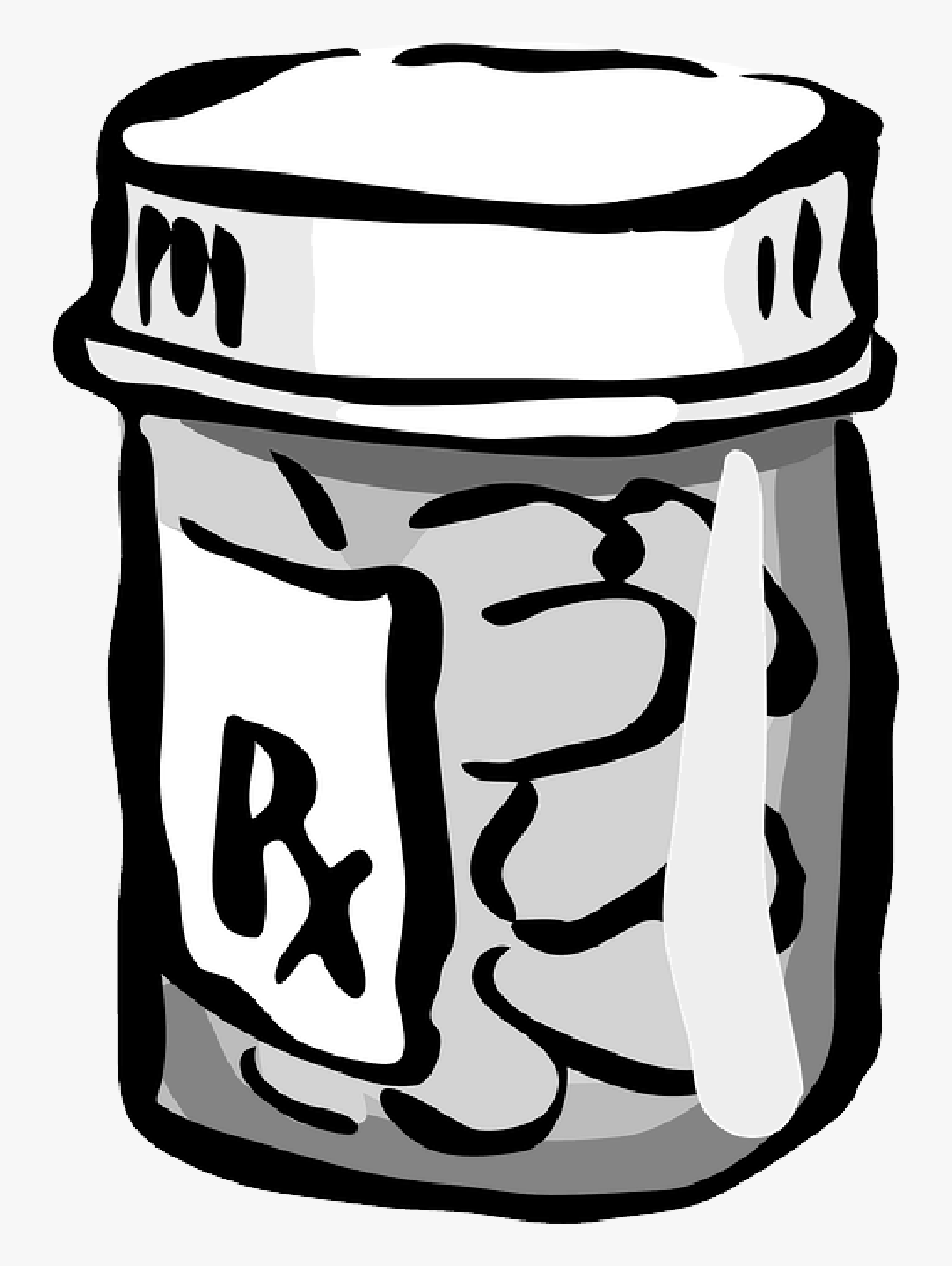 Medicine Bottle Clip Art , Png Download - Clip Art Peanut Butter, Transparent Clipart