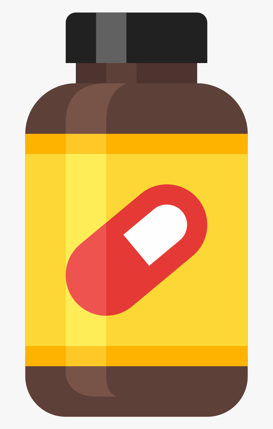 Pill Bottle Png - Supplement Png, Transparent Clipart