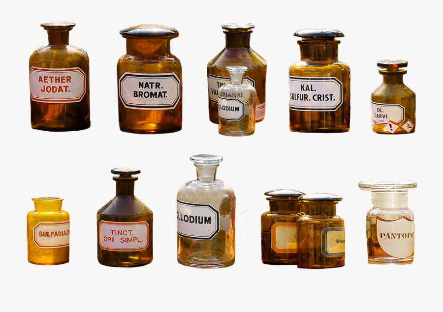 Pharmacy, Png, Isolated, Bless You, Medical, Bottle - Old Medicine Bottles Png, Transparent Clipart