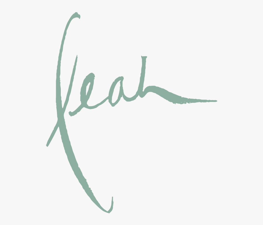 Leah Leitson - Calligraphy, Transparent Clipart