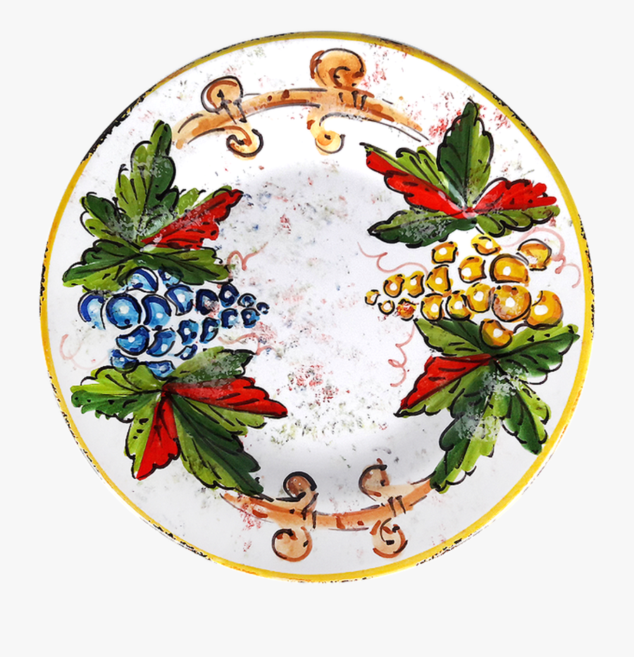 Plate Salad Italian Ceramics, Transparent Clipart