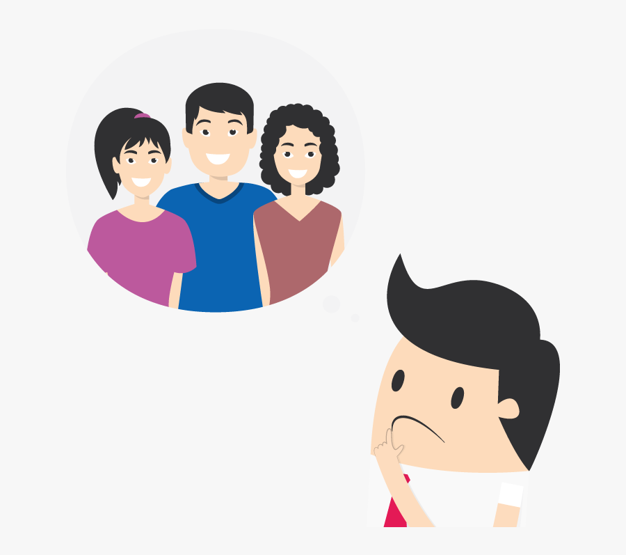 Human Behavior Thumb Friendship Purple Cartoon - Diferença Entre Notícia E Reportagem, Transparent Clipart