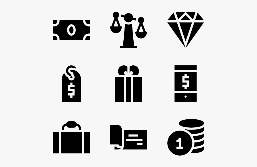 Payments - Supermarket Icons Png, Transparent Clipart