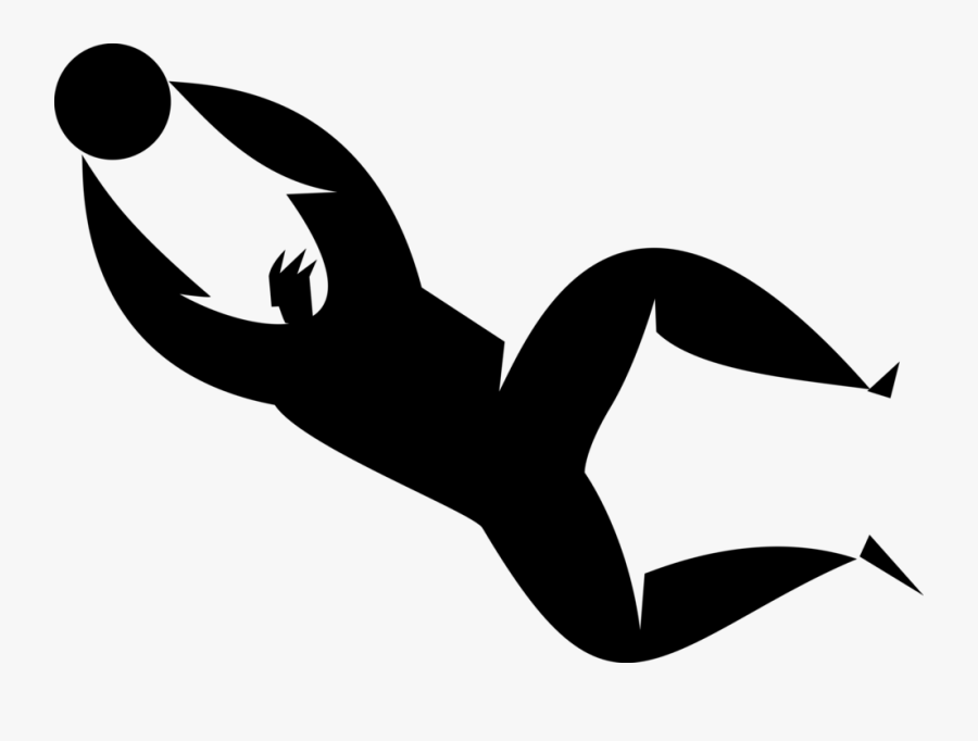 Vector Illustration Of Sport Of Soccer Football Goalie - Goleiro Vetor Png, Transparent Clipart