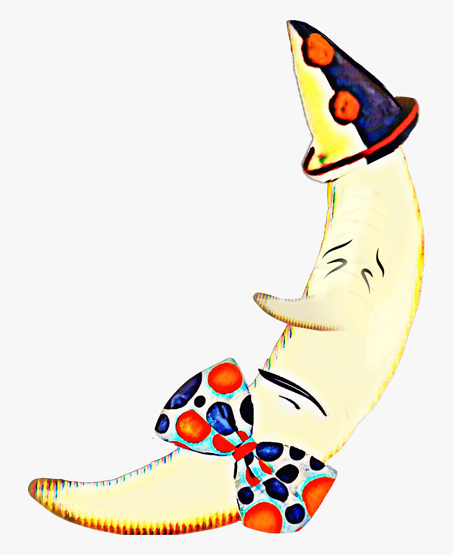 #maninthemoon #moon #halfmoon #sleeping #night #clown, Transparent Clipart