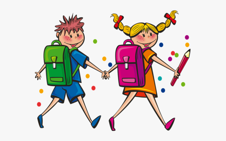 Children To School Clipart, Transparent Clipart