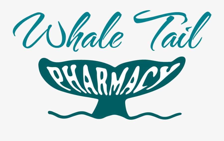 Whale Tail Pharmacy, Transparent Clipart