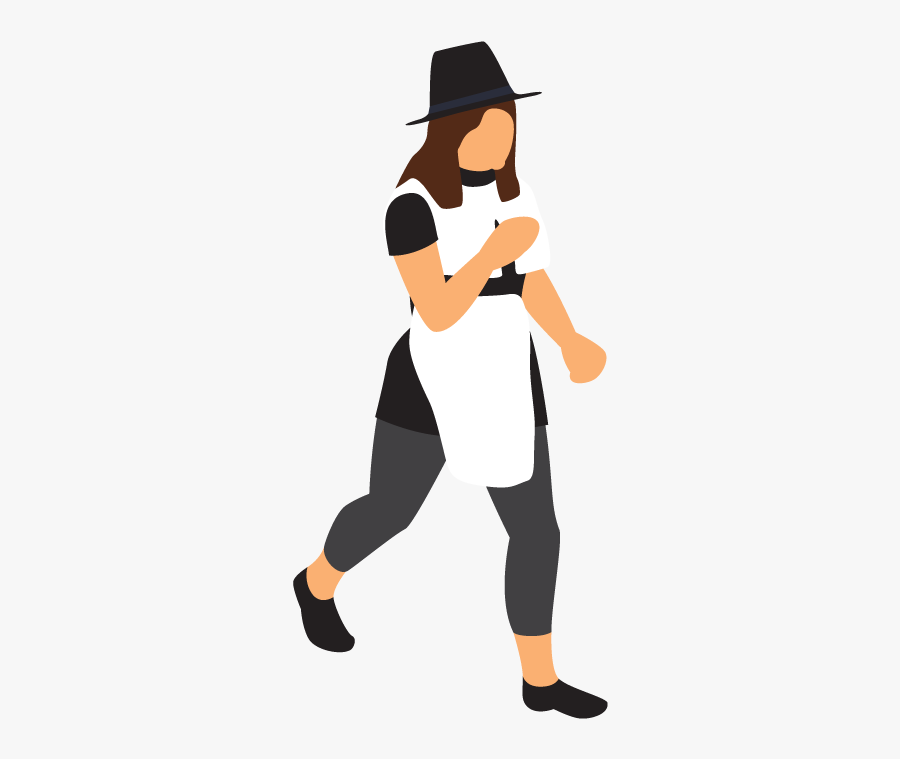 Graphic Of Arlington Va Turkey Trot Pilgrim - Illustration, Transparent Clipart