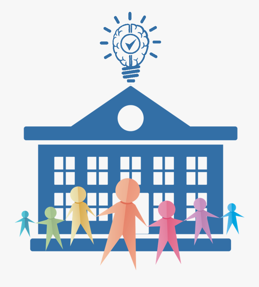 Icon School Vector, Transparent Clipart