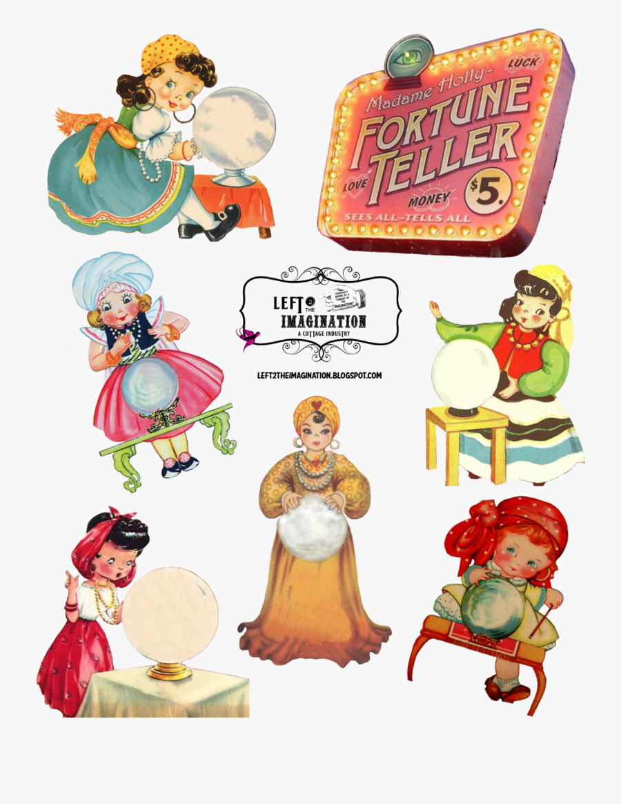 Fortune Teller Clip Art, Transparent Clipart
