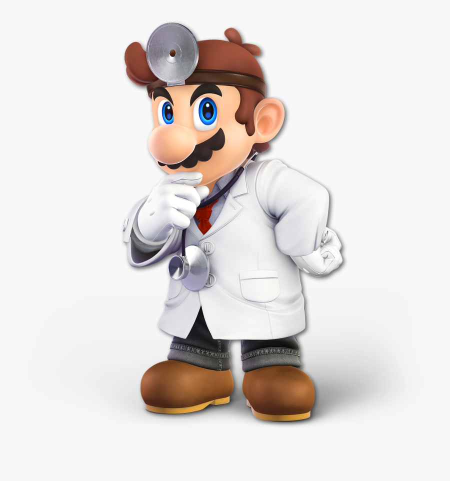 Dr Mario Smash Bros Ultimate, Transparent Clipart