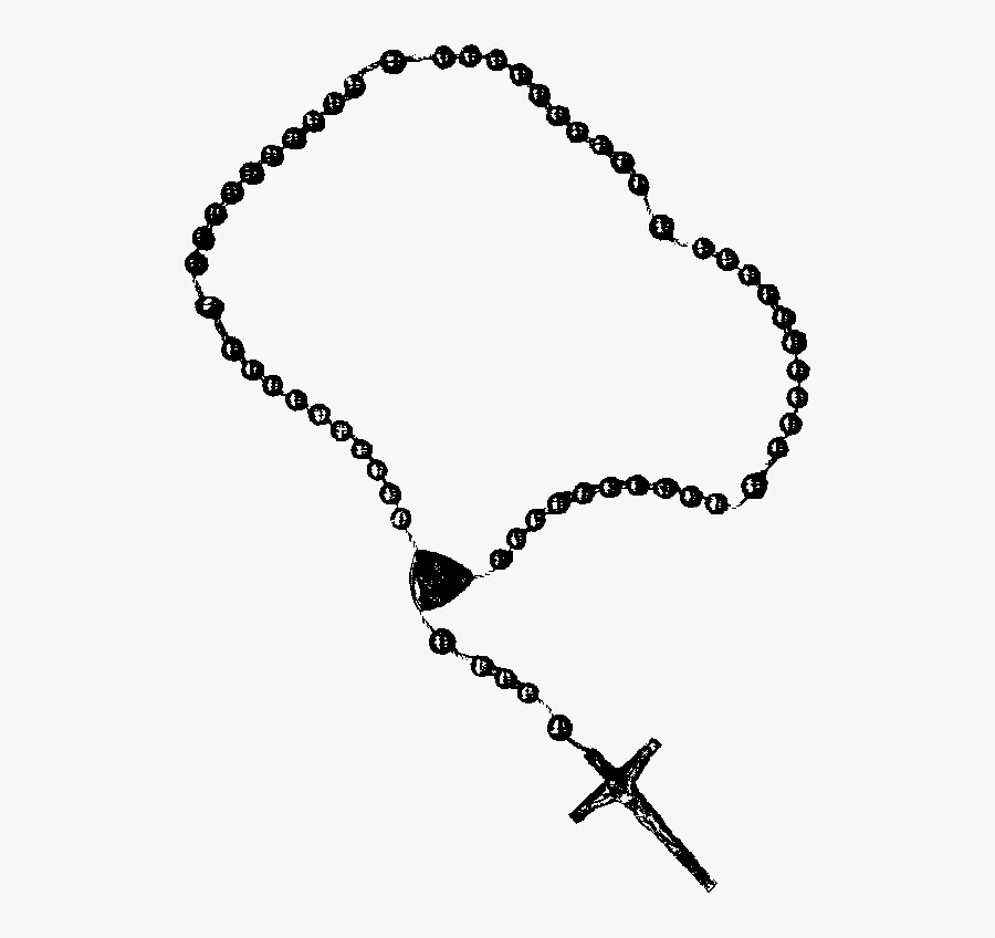 How To Pray The Rosary Cliparts - Transparent Background Rosary Clipart, Transparent Clipart