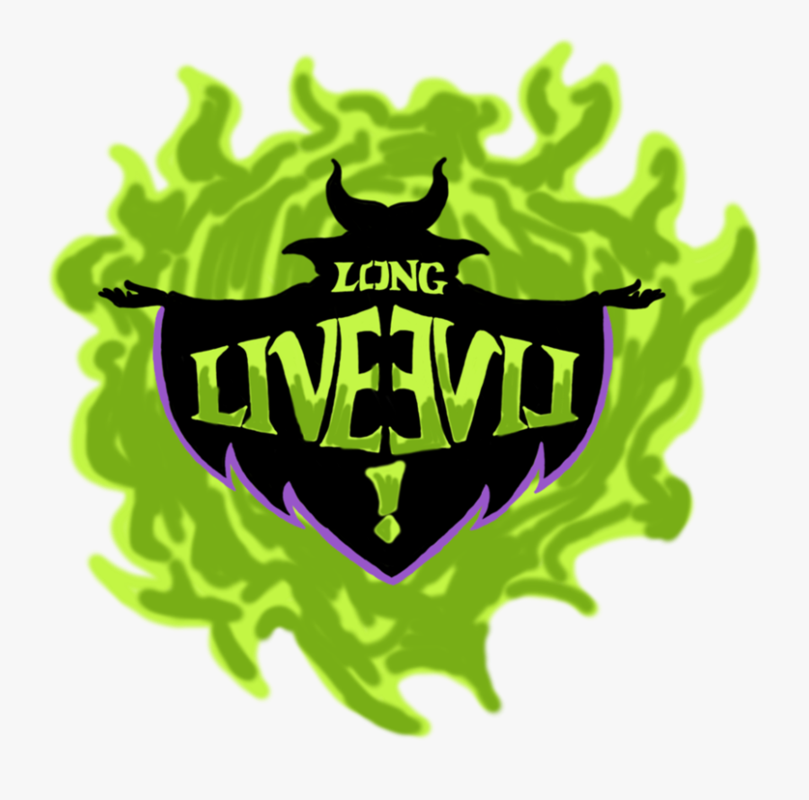 Long Live Evil Descendants 2 Logo, Transparent Clipart
