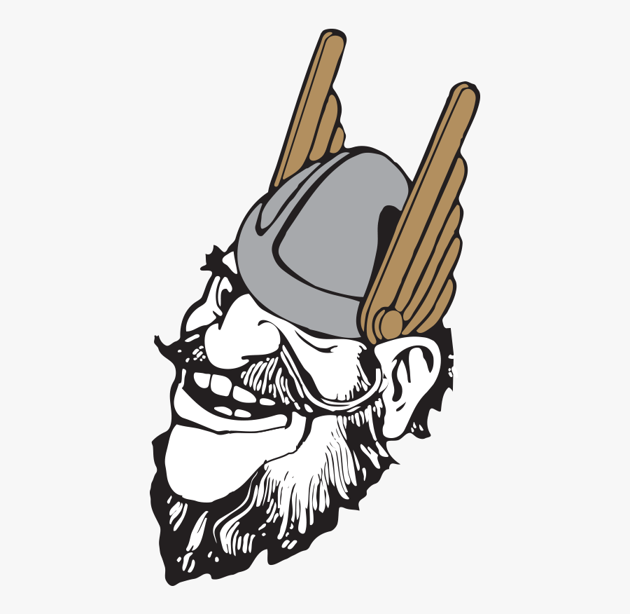 Joe Vandal Head - Idaho Vandals Logo, Transparent Clipart