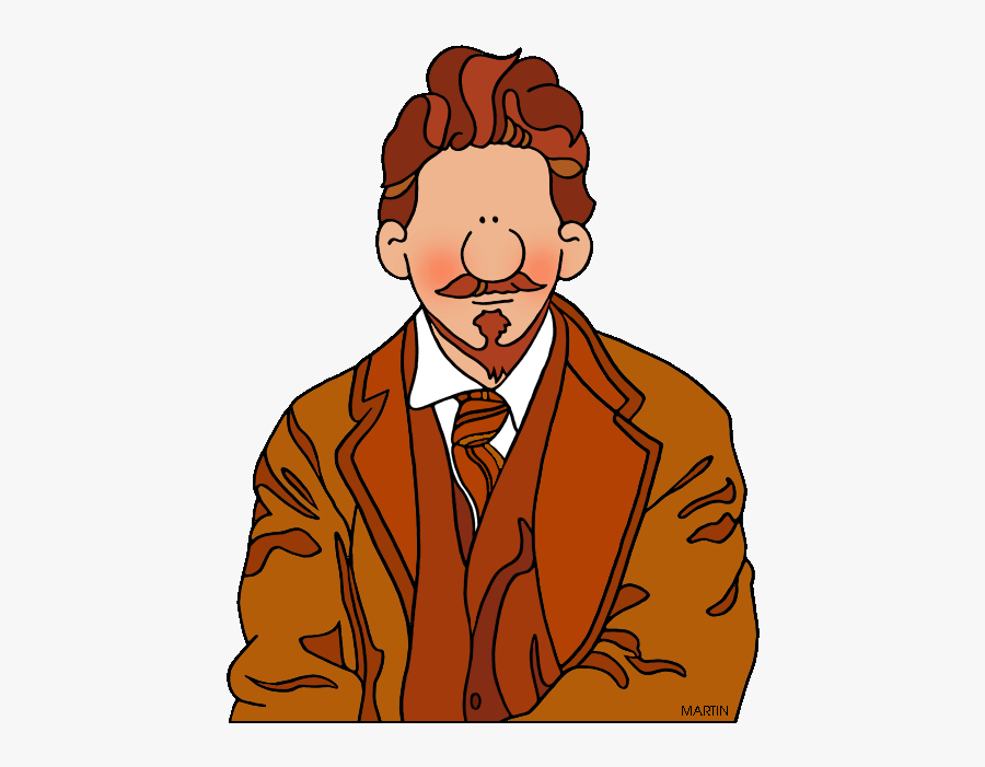 Famous People From Idaho - Cartoon, Transparent Clipart