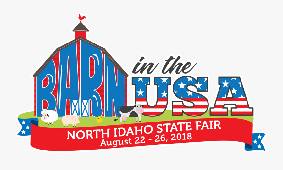 North Idaho Barn In, Transparent Clipart