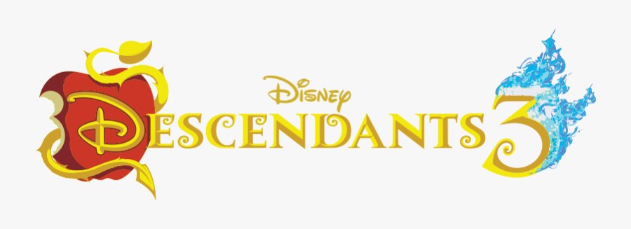 Descendants - Disney Descendants 3 Logo, Transparent Clipart