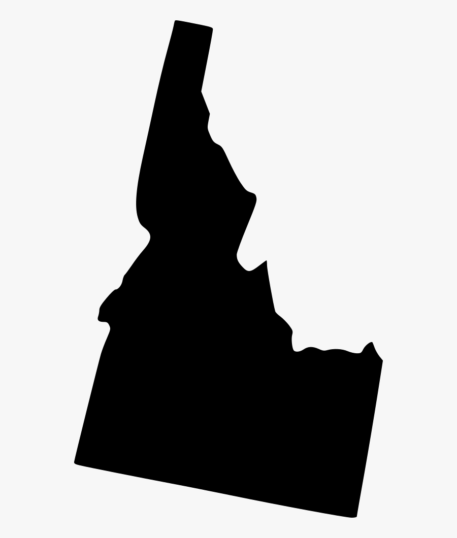 Idaho - Silhouette Idaho Png, Transparent Clipart