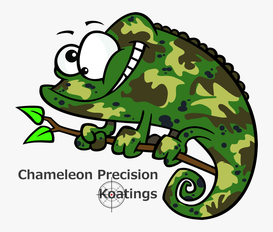 Transparent Camouflage Png - Camouflage Chameleon Cartoon, Transparent Clipart